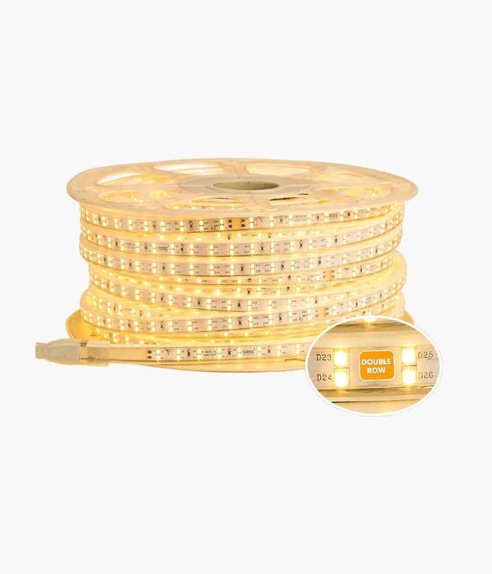 110V 7x15mm Double Row Cold Resistant LED Strip-Ultra Bright Strip