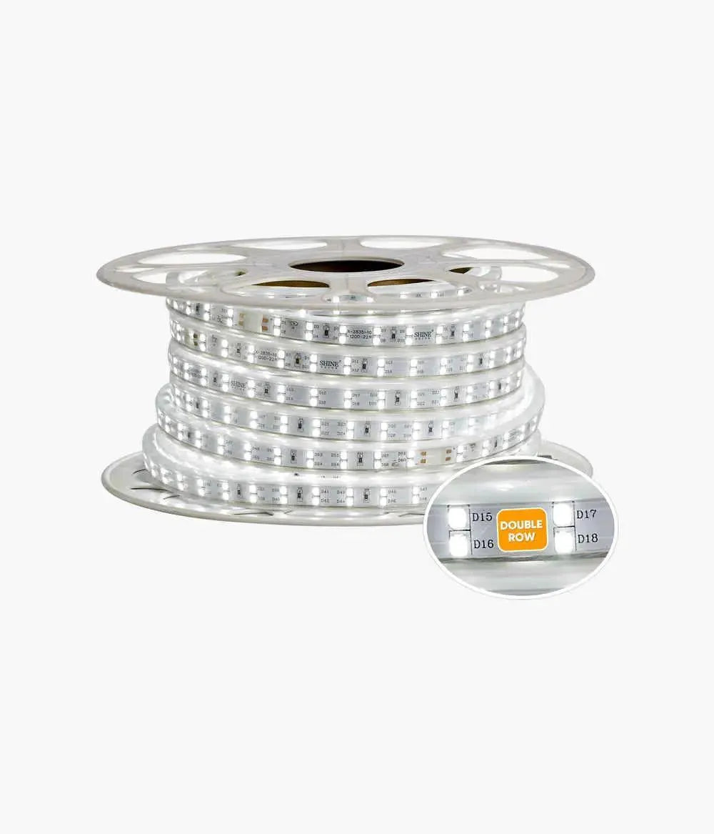 110V 7x15mm Double Row Cold Resistant LED Strip-Ultra Bright Strip -