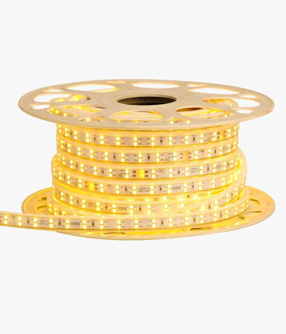 110V 7x15mm Double Row Cold Resistant LED Strip-Ultra Bright Strip
