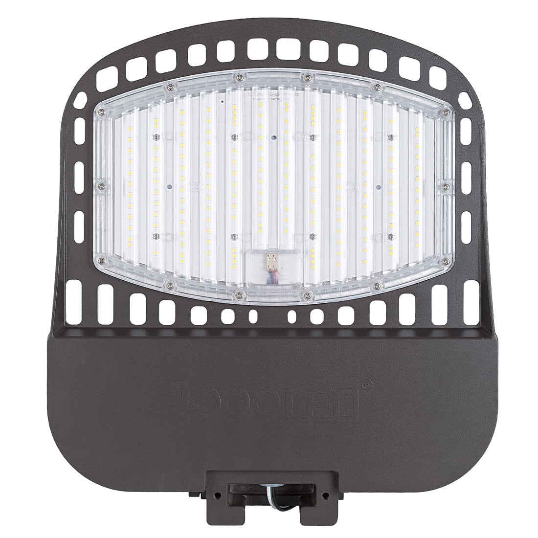 LED Outdoor Flood Light Super Bright - 100W Direct Mount 5000K, 1-10V Dimming, AC120-277V, 15381 Lumens