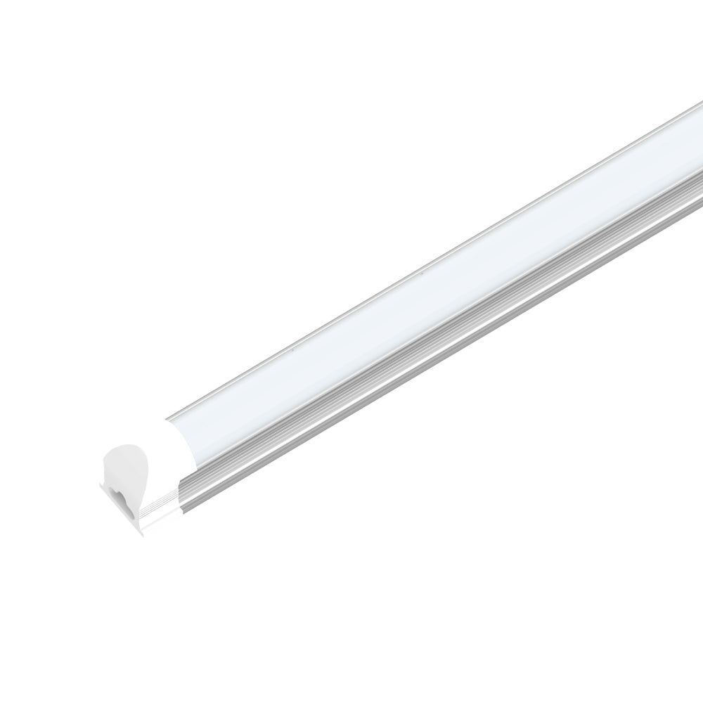 4ft LED Integrated Tube - 30W - 5000K, 3900 Lumens - Triac Dimmable - Frosted Linkable Tube AC120V - 0-10V Dimmable - IP66 - ETL Listed - DLC Listed - 5 Years Warranty - 25-Pack