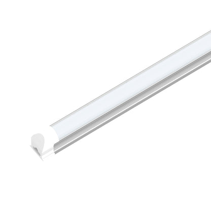 8ft LED Integrated Tube - 60W - 5000K - 7800 Lumens - Non Dimming - Frosted Linkable Tube - AC100-277V, IP66 - ETL Listed - DLC Listed - 5 Years Warranty - 25Pack