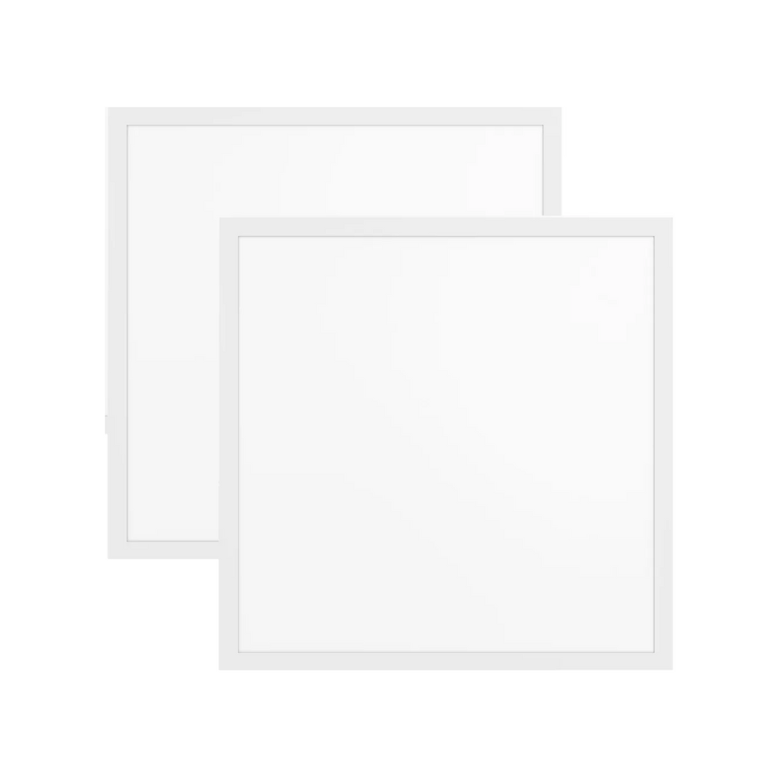 2x2ft LED Flat Panel Light - 36W - 5000K, 4680 Lumens - AC100-277V, 0-10V Dimmable - UL, DLC Premium Listed - 5 Years Warranty (2-Pack)