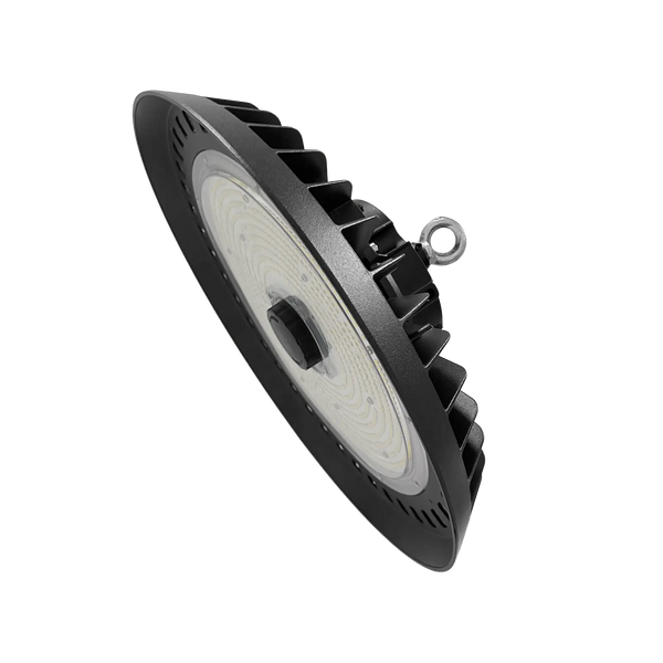 UFO LED High Bay Light - 100W/120W/150W (Wattage Adjustable), 4000K/5700K CCT Changeable, 150 LM/W, 0-10V Dim, 120-277V, 6ft Wire Length - UL, DLC 5.1 Premium, For Warehouse Workshop Factory Barn