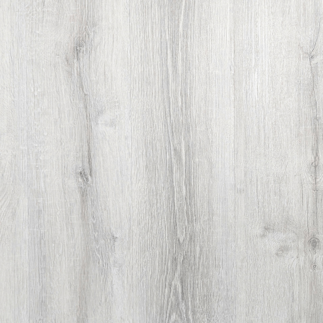 7" x 48" x 6.5mm Thickness Ash Gray Click Lock Luxury Vinyl Plank, 20MIL (19SQ FT/ BOX)