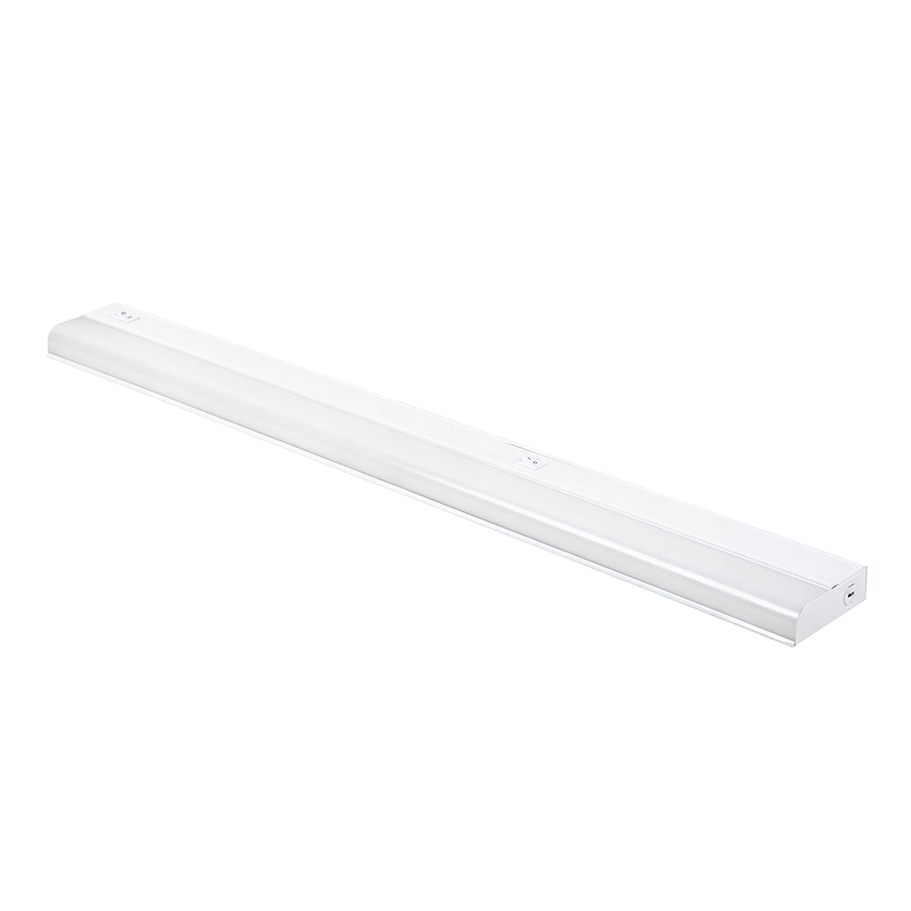 33 Inch, Tunable LED Under Cabinet Light, 14W, 1062 Lumens, 3000k/4000k, AC120V, 0-10V Dimmable - IP66 - UL Listed - DLC Premium Listed - 5 Years Warranty