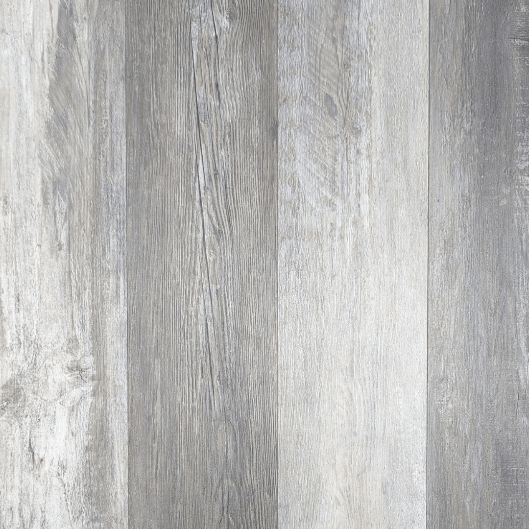 7" x 48" x 4.5mm Thickness Weathered Gray Click Lock Luxury Vinyl Plank, 12MIL (26SQ FT/ BOX)