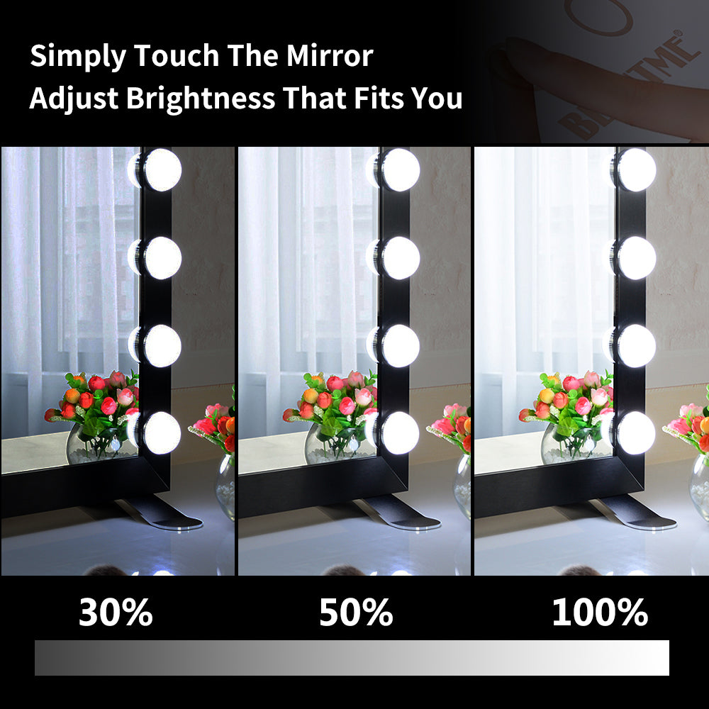 Hollywood Vanity Mirror with Lights Dressing Tabletop Vanity Mirror