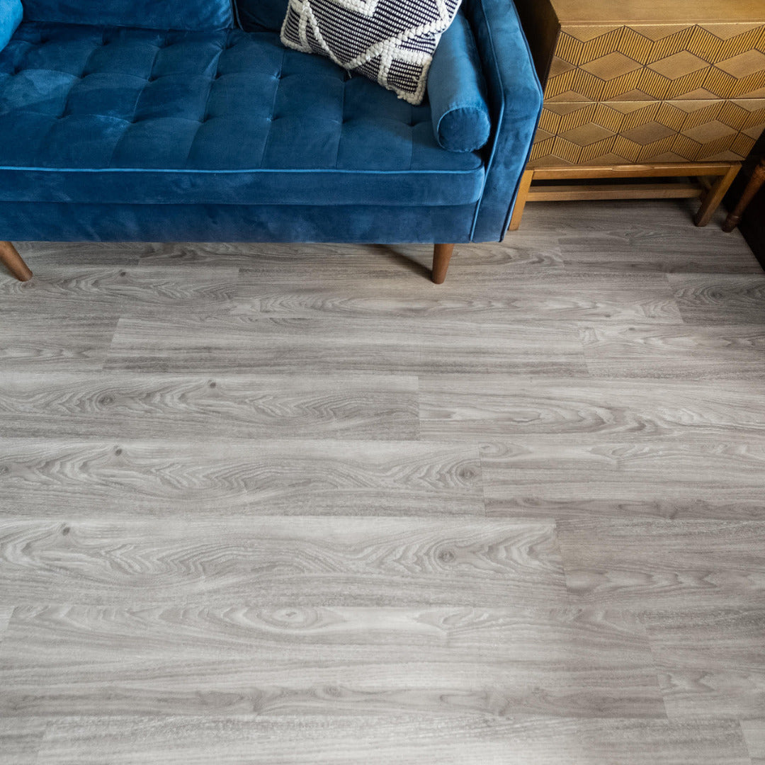 7" x 48" x 4.5mm Thickness Aspen Click Lock Luxury Vinyl Plank, 12MIL (26SQ FT/ BOX)