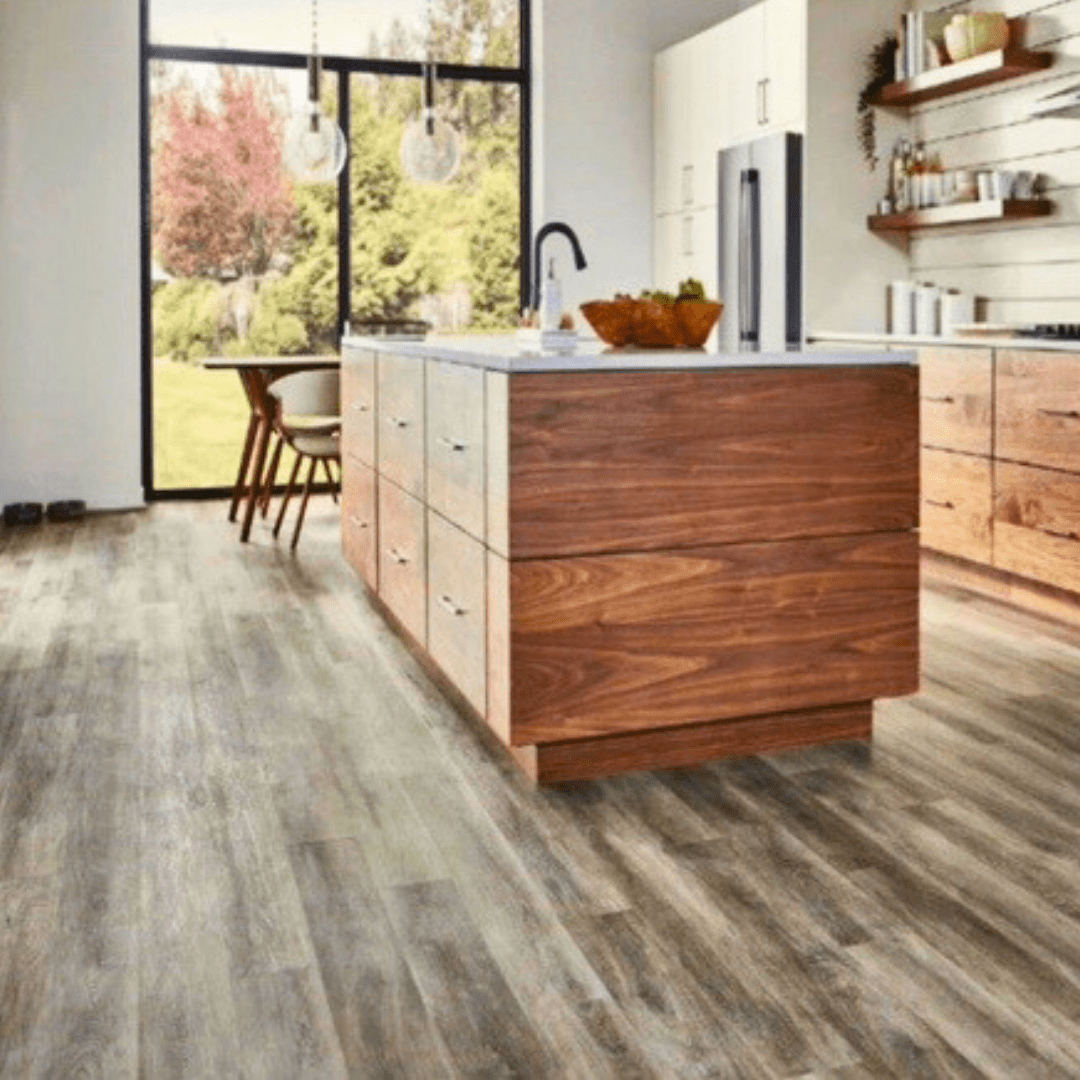 7" x 48" x 5mm Thickness Barndoor Click Lock Luxury Vinyl Plank, 20MIL (24SQ FT/ BOX)