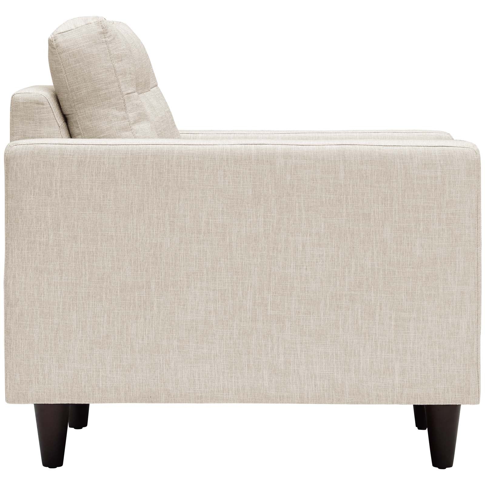 Empress Upholstered Fabric Armchair by Modway
