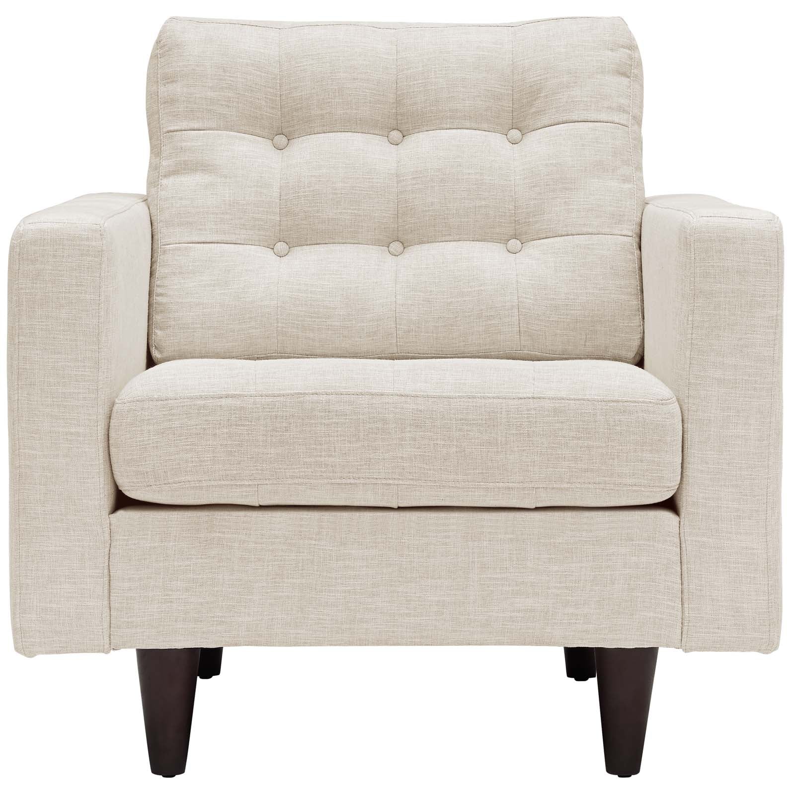 Empress Upholstered Fabric Armchair by Modway
