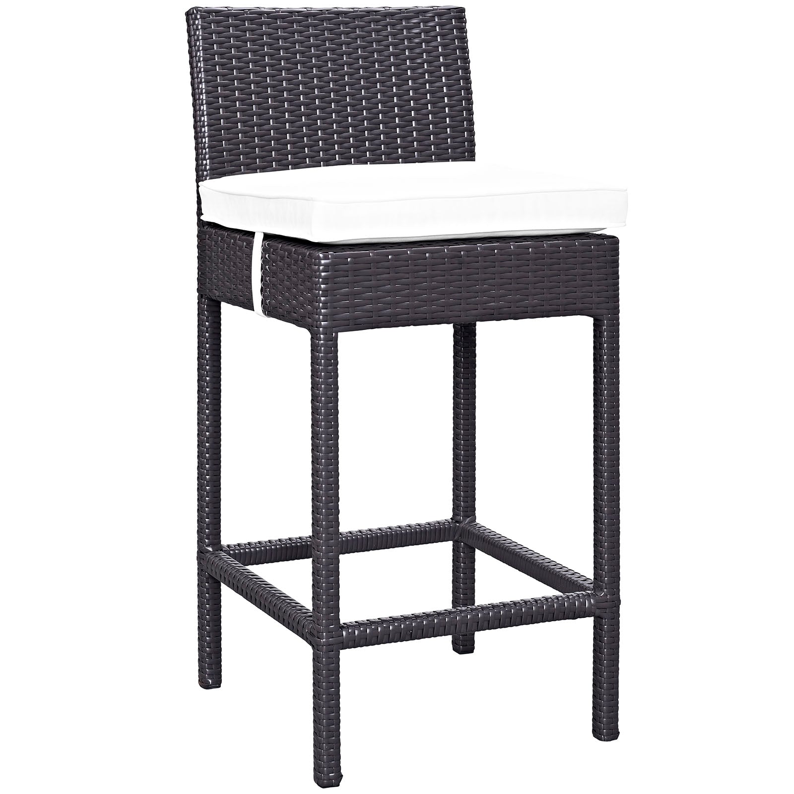 Lift Bar Stool Outdoor Patio Set of 2 by Modway