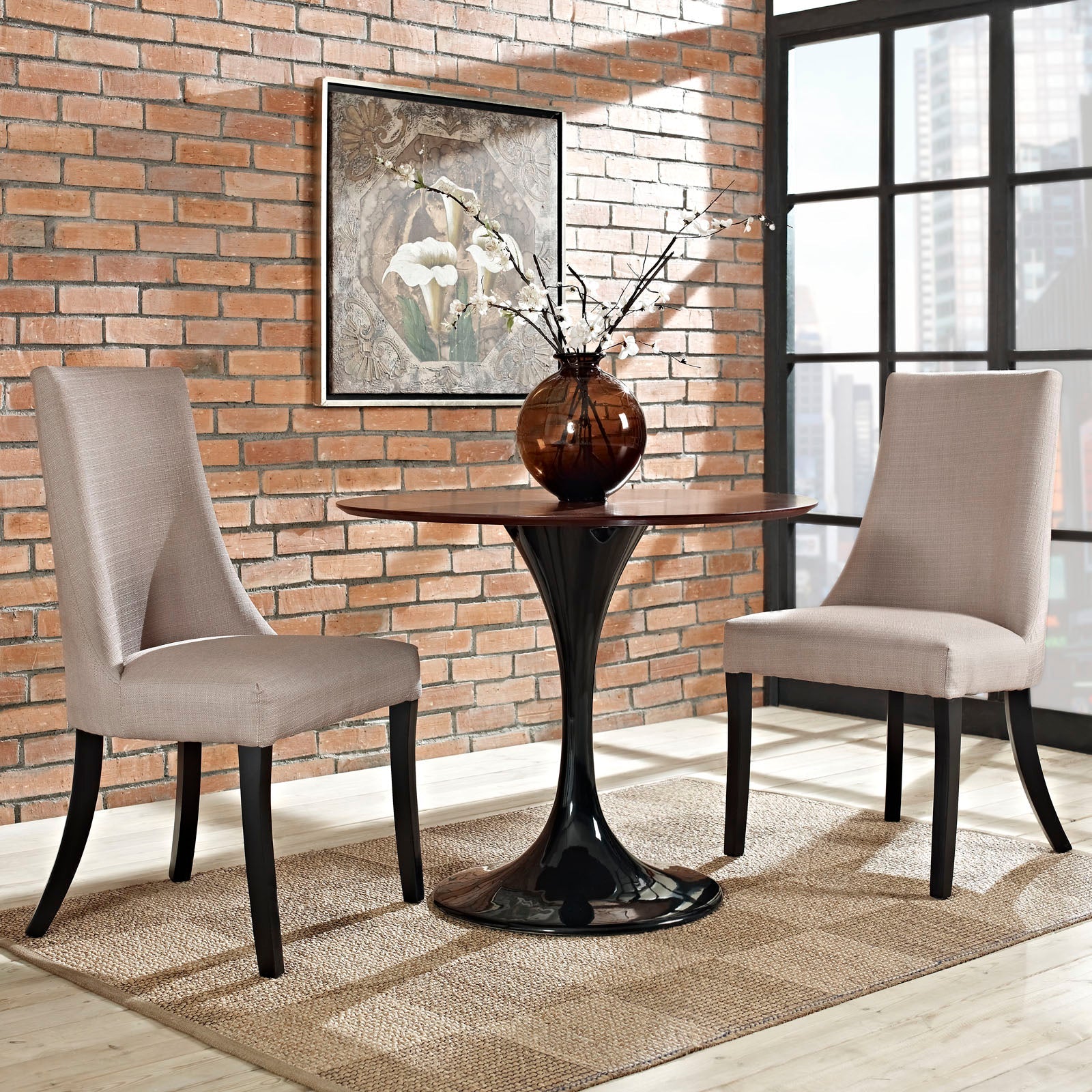Reverie Dining Side Chair Set of 2 by Modway