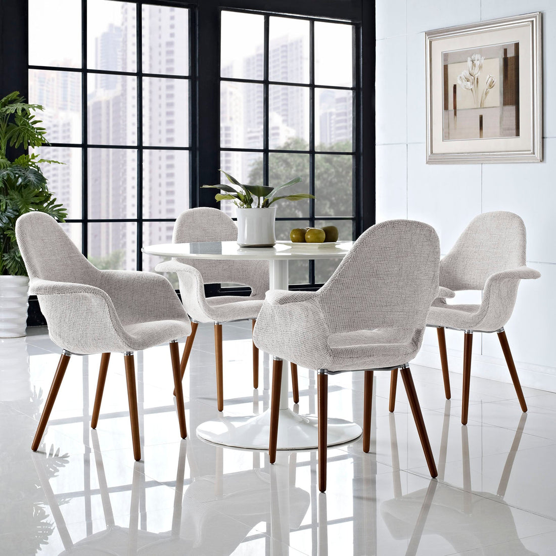 Aegis Dining Armchair Set of 4 by Modway