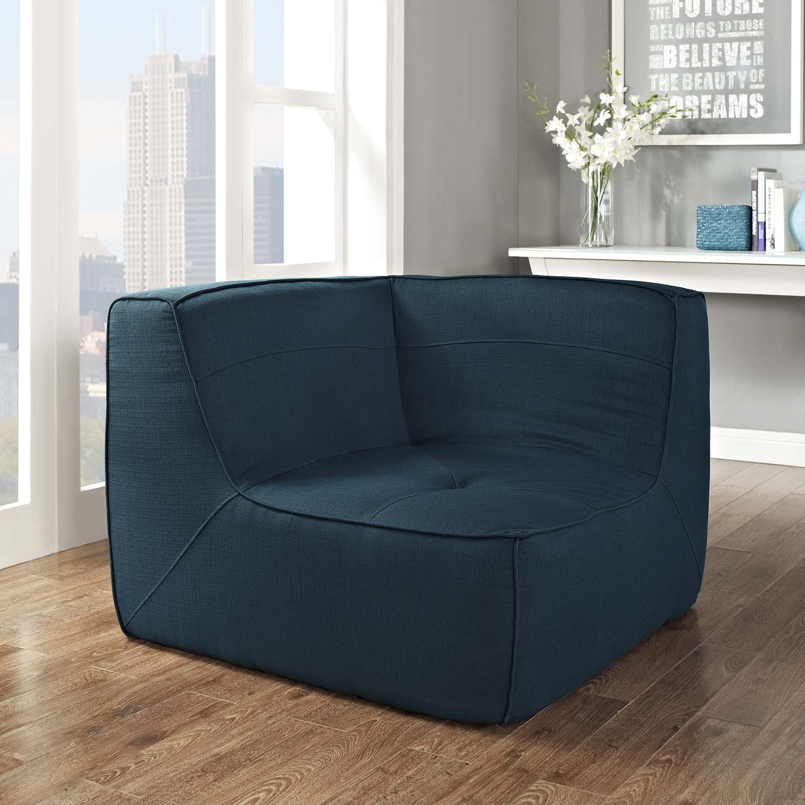 Align Upholstered Fabric Corner Sofa by Modway