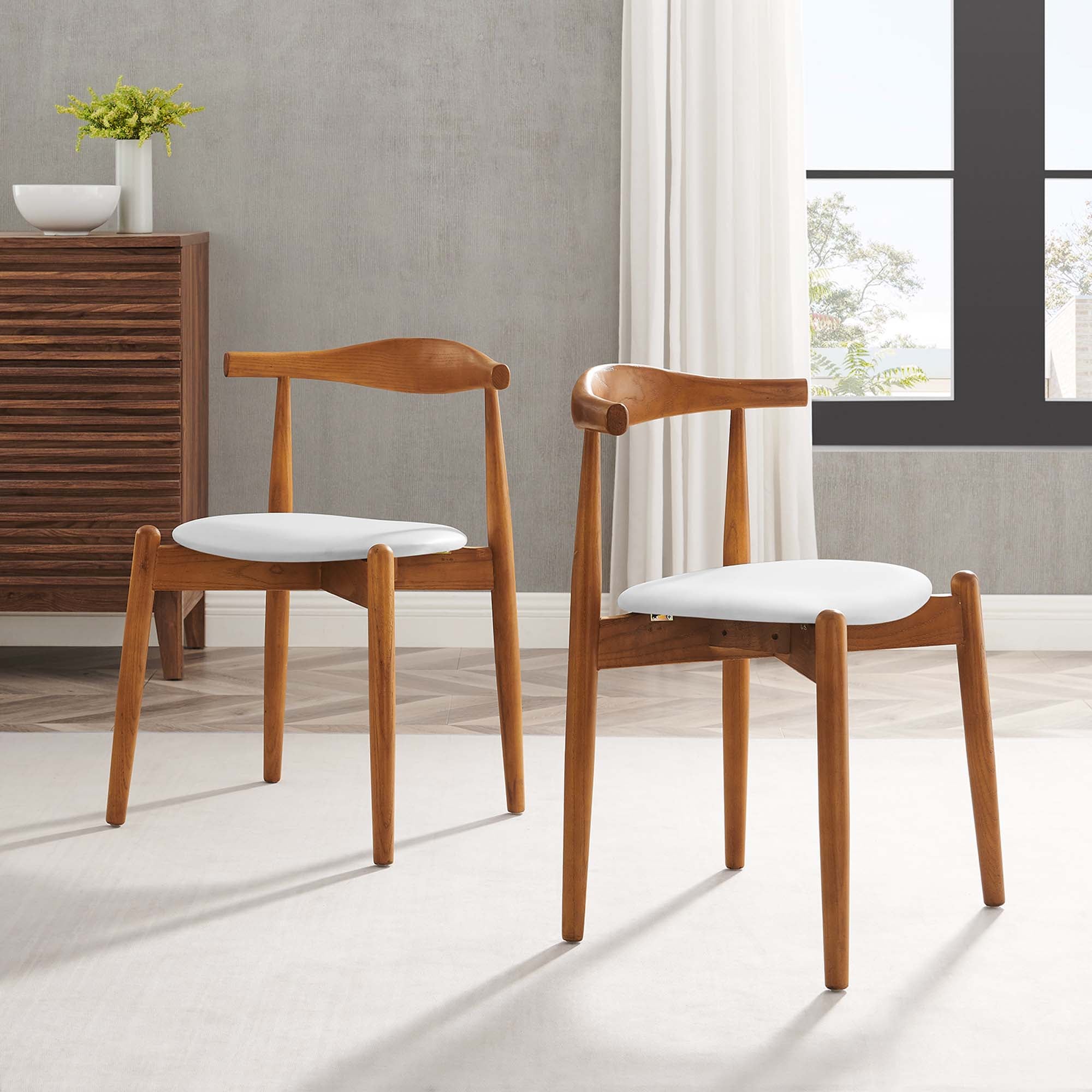 Stalwart Dining Side Chairs Set of 2 by Modway