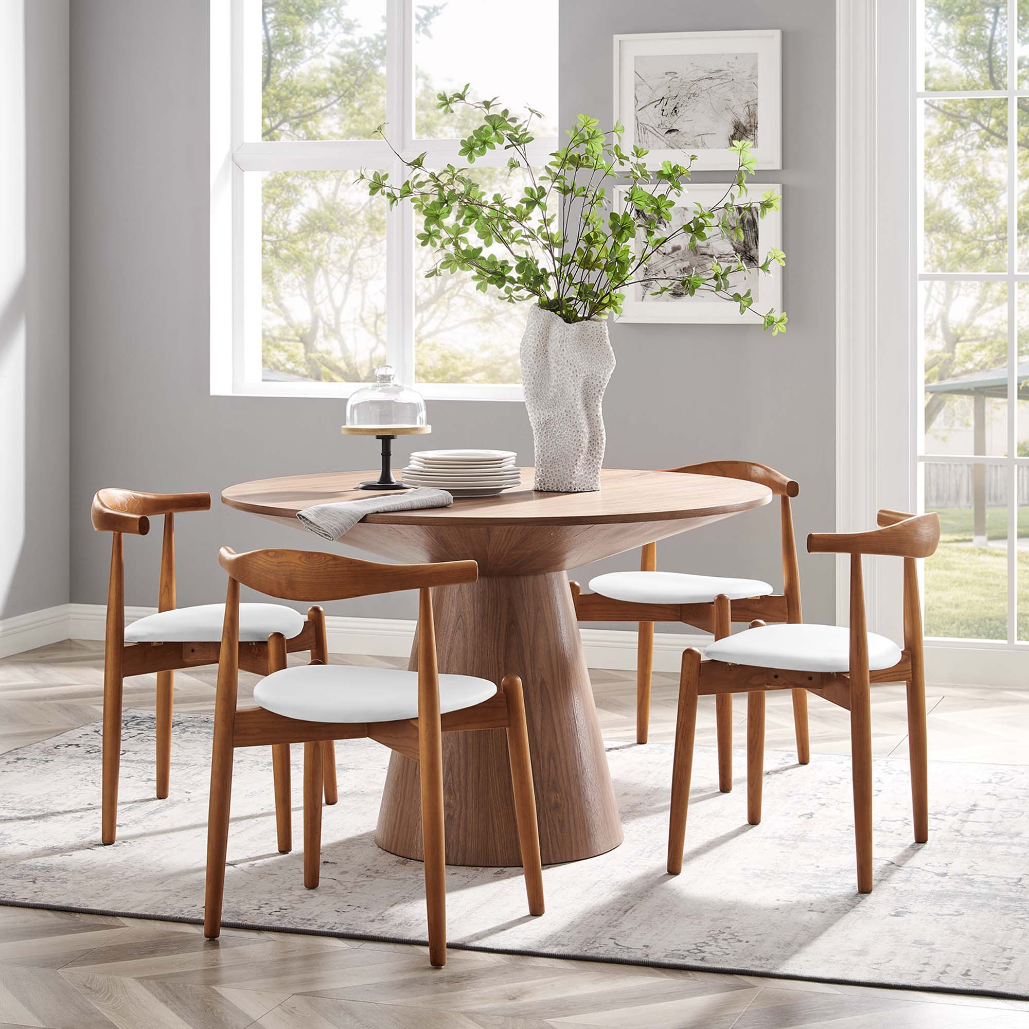 Stalwart Dining Side Chairs Set of 4 by Modway