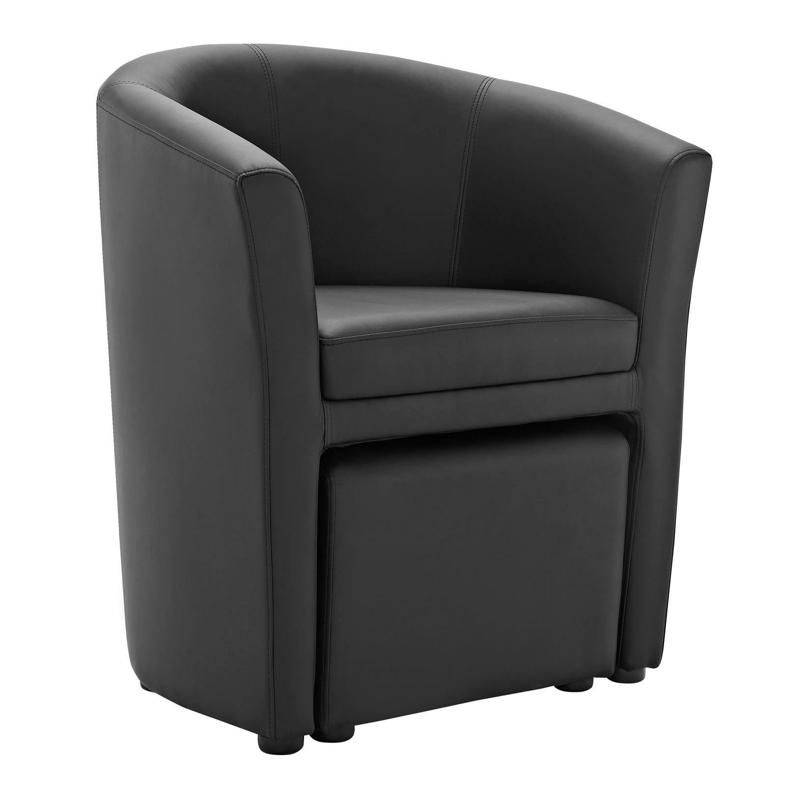 Divulge Armchair and Ottoman by Modway