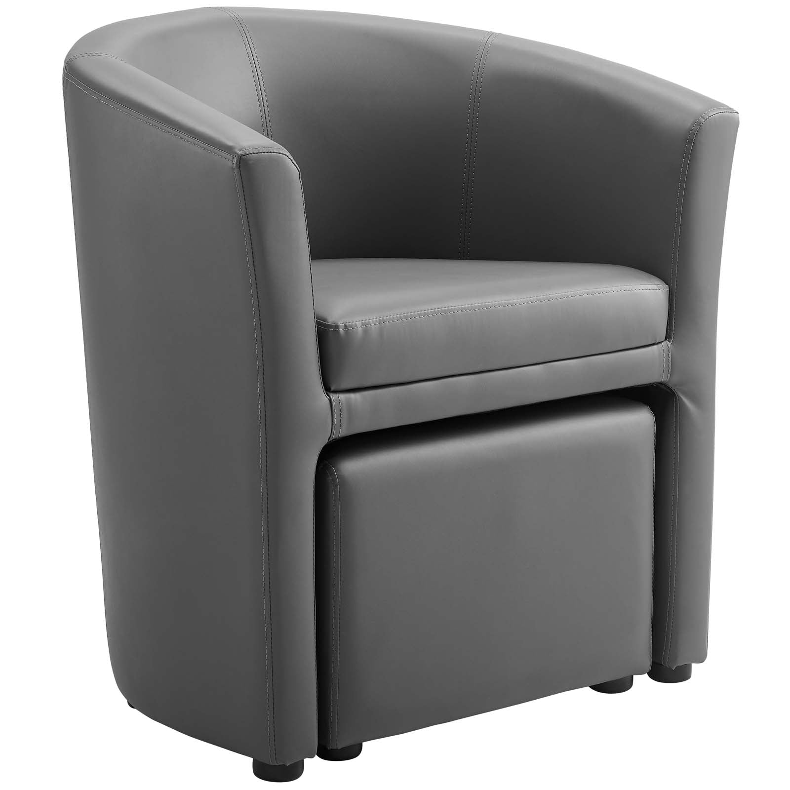 Divulge Armchair and Ottoman by Modway