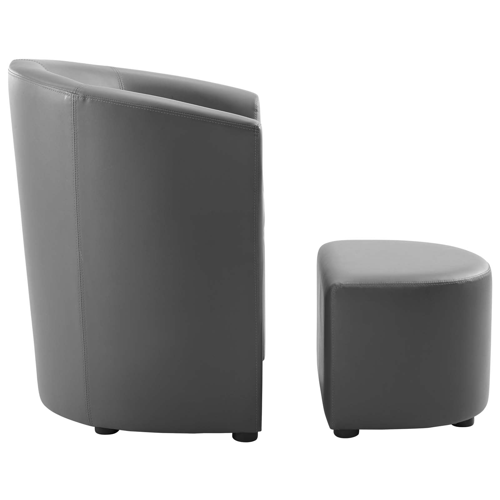 Divulge Armchair and Ottoman by Modway
