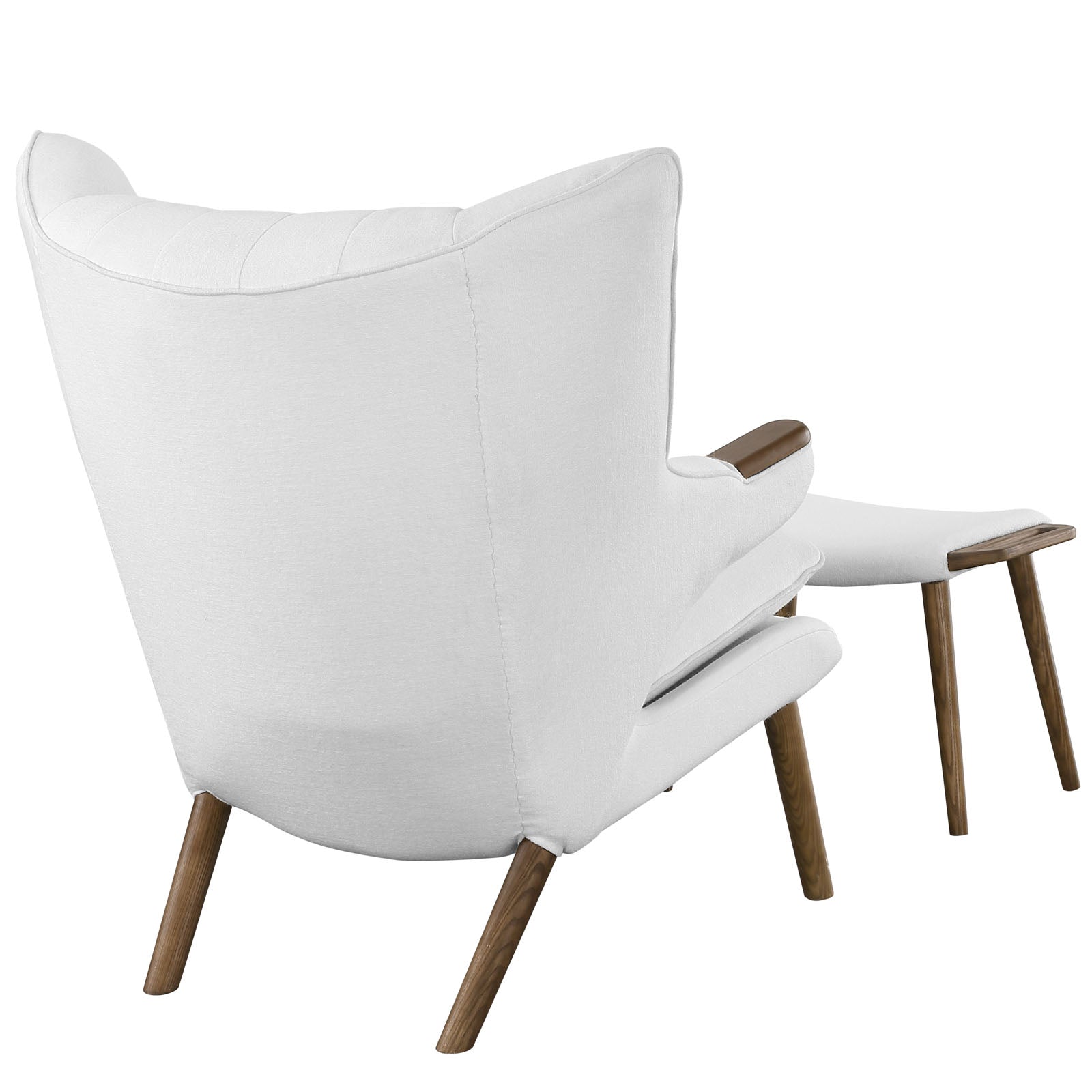 Bear Lounge Chair and Ottoman by Modway