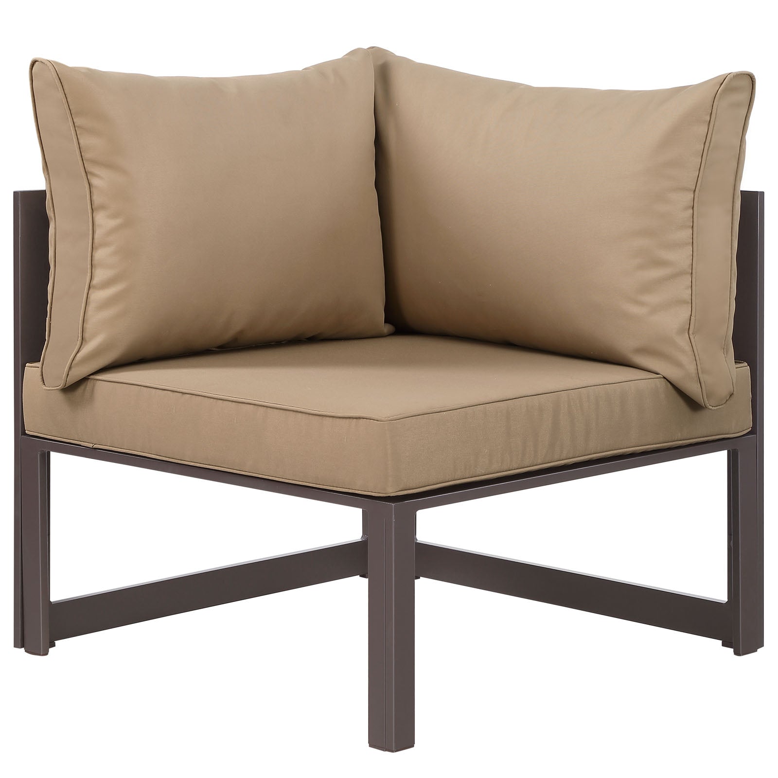 Fortuna Corner Outdoor Patio Armchair by Modway
