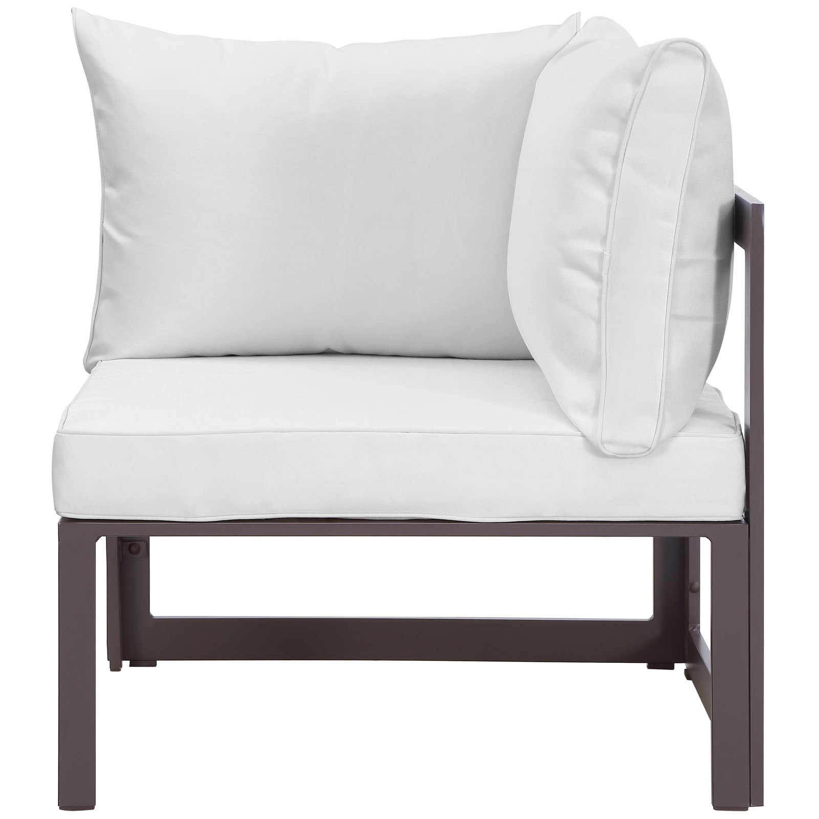 Fortuna Corner Outdoor Patio Armchair by Modway