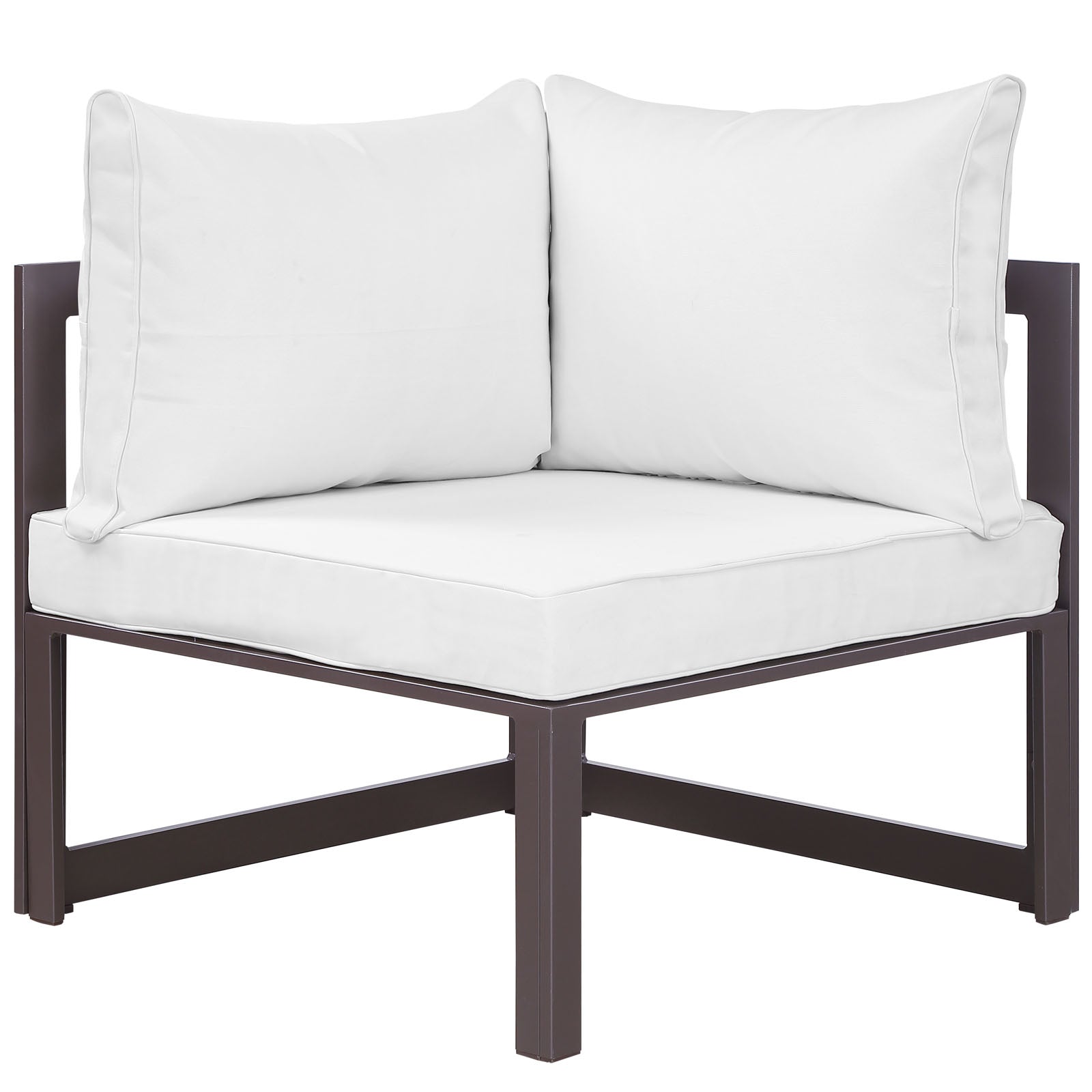Fortuna Corner Outdoor Patio Armchair by Modway