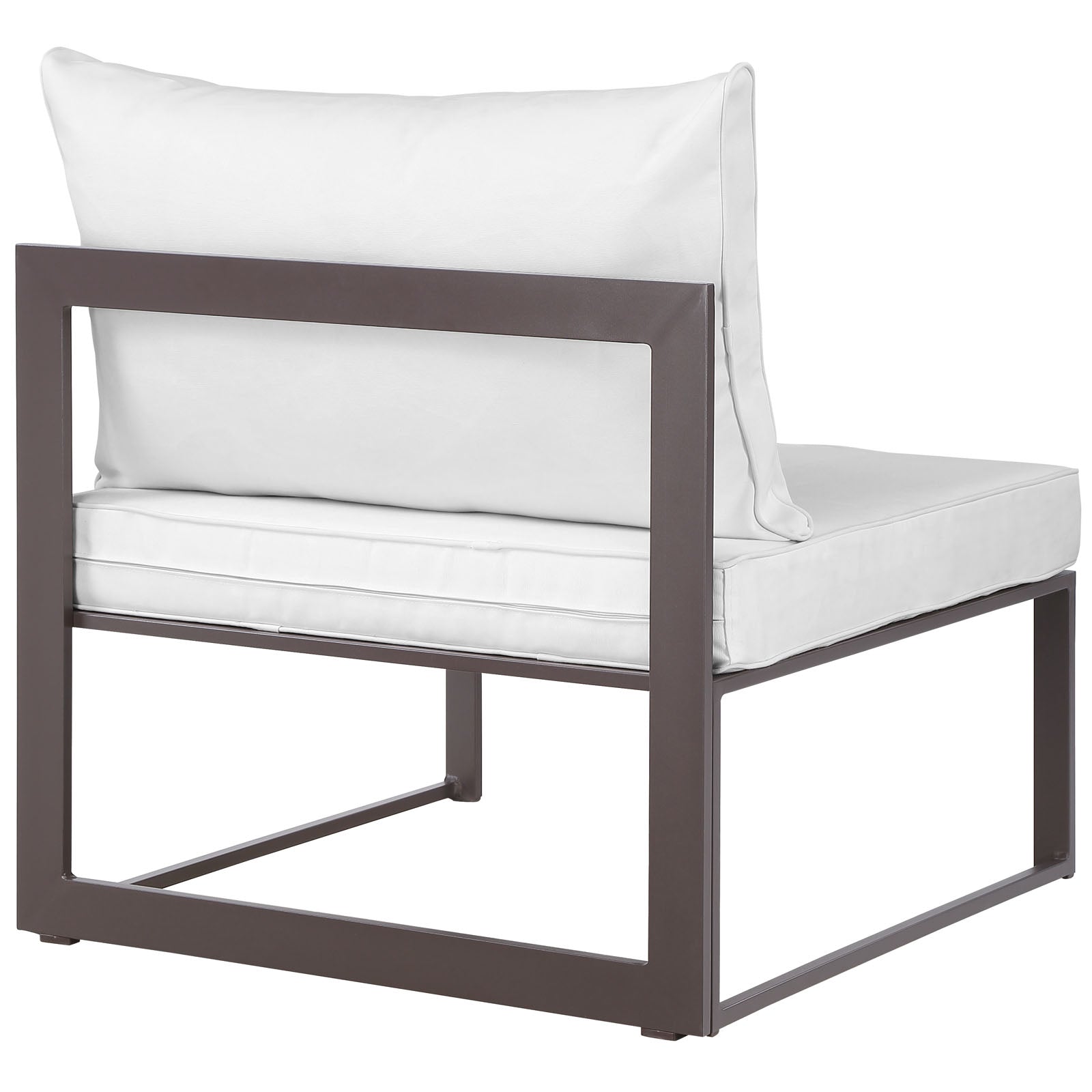 Fortuna Armless Outdoor Patio Chair by Modway