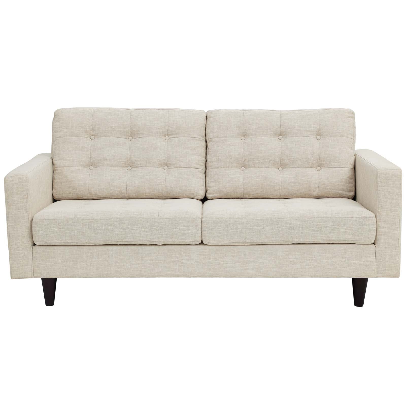 Empress Upholstered Fabric Loveseat by Modway