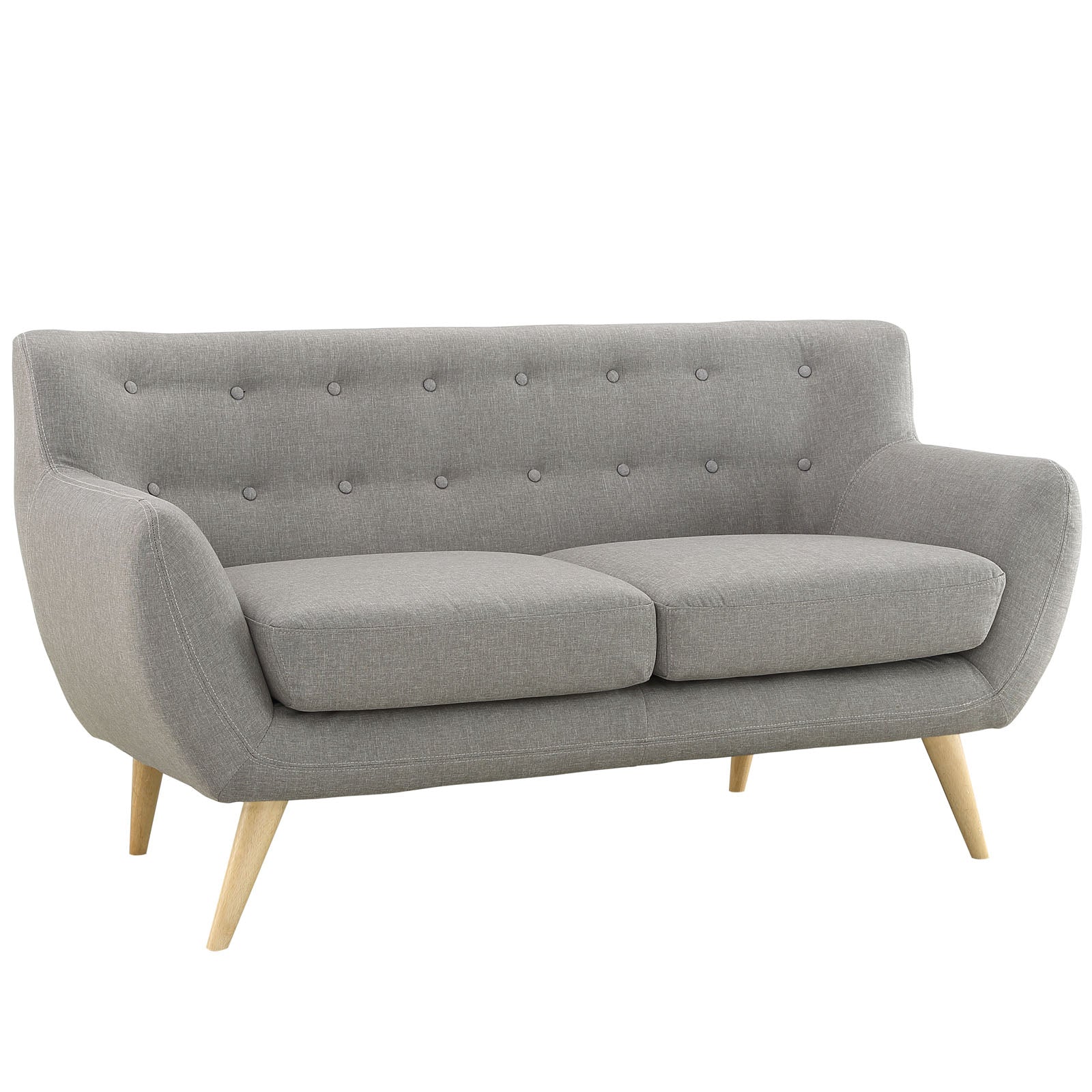 Remark Upholstered Fabric Loveseat by Modway