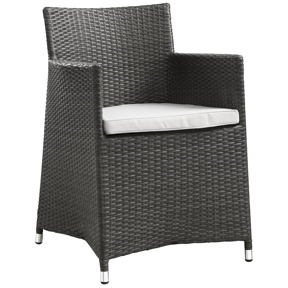 Junction Armchair Outdoor Patio Wicker Set of 2 by Modway