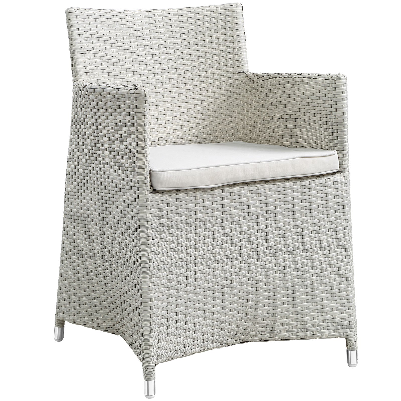 Junction Armchair Outdoor Patio Wicker Set of 2 by Modway
