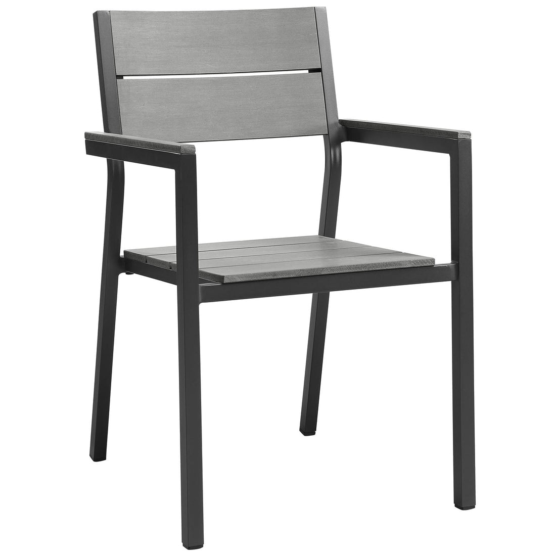 Maine Dining Armchair Outdoor Patio Set of 2 by Modway