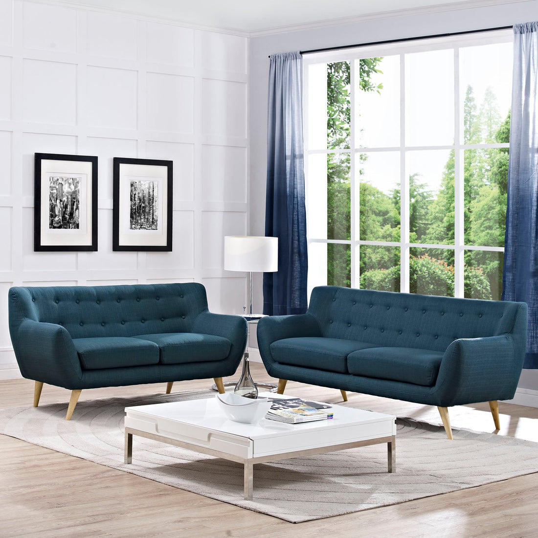 Remark 2 Piece Living Room Set by Modway