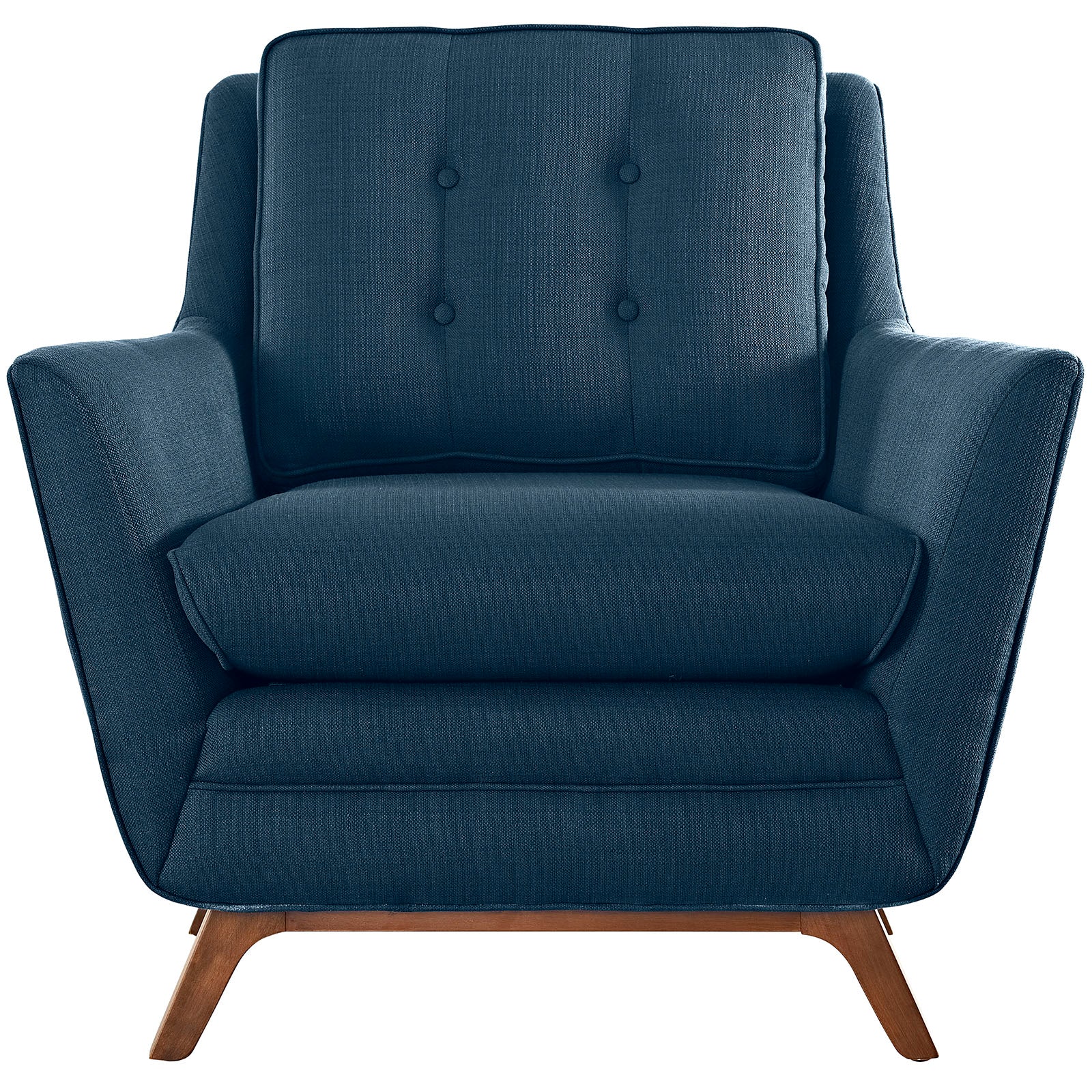 Beguile Living Room Set Upholstered Fabric Set of 3 by Modway