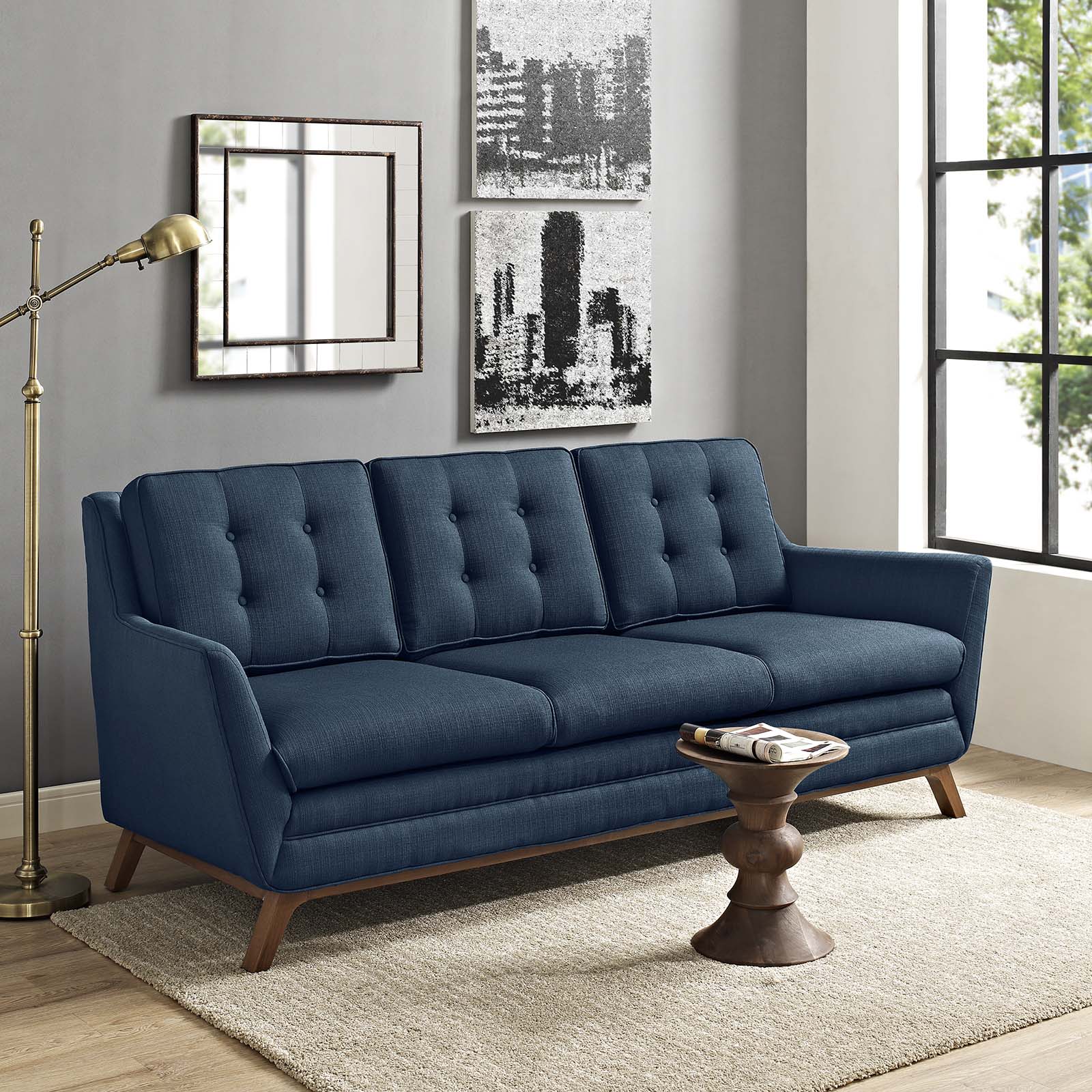 Beguile Upholstered Fabric Sofa by Modway