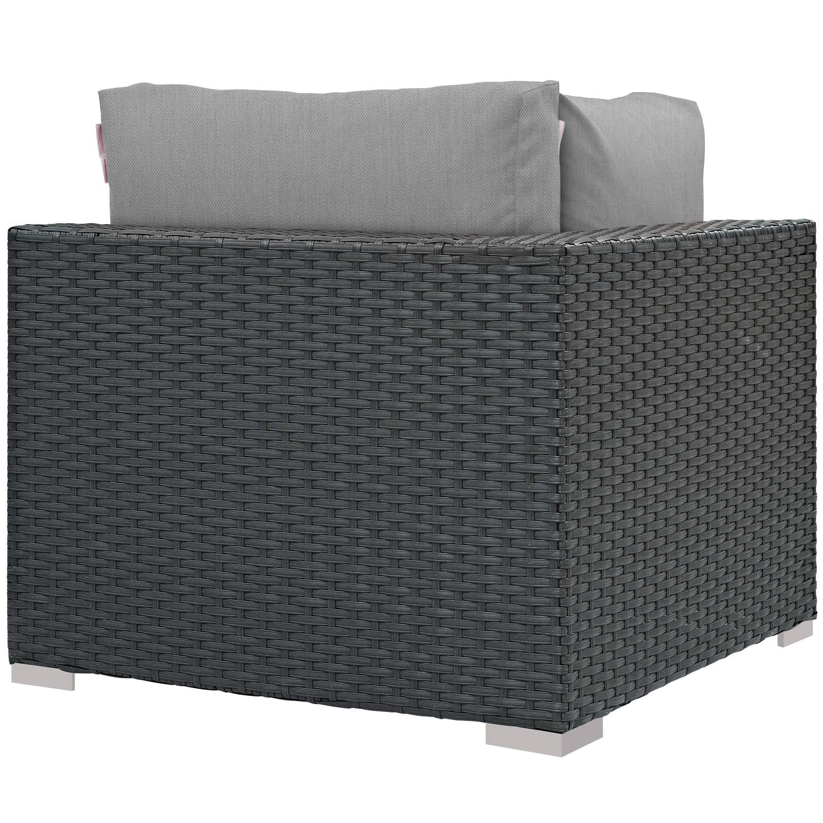 Sojourn Outdoor Patio Sunbrella® Corner by Modway