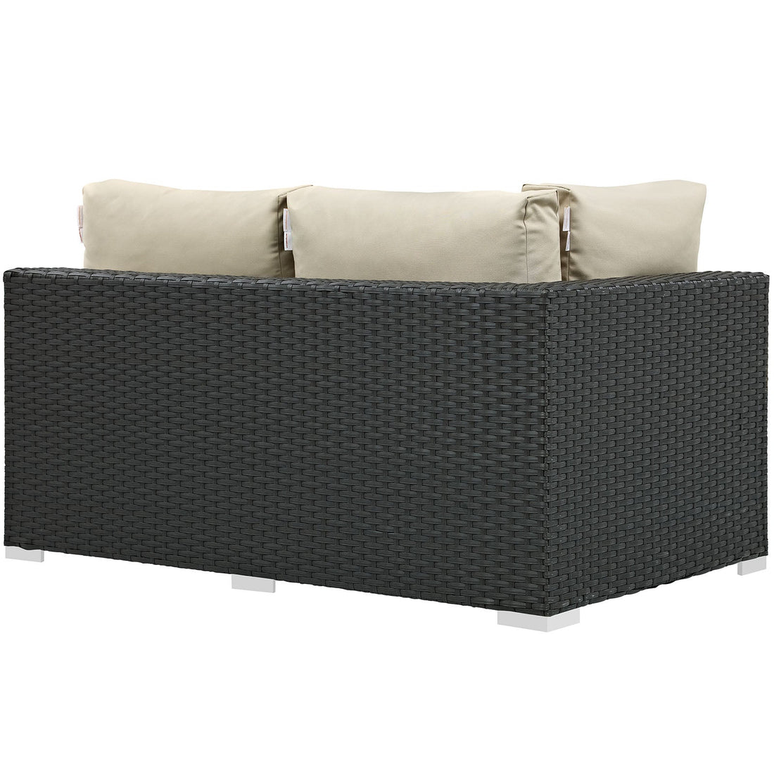 Sojourn Outdoor Patio Sunbrella® Left Arm Loveseat by Modway