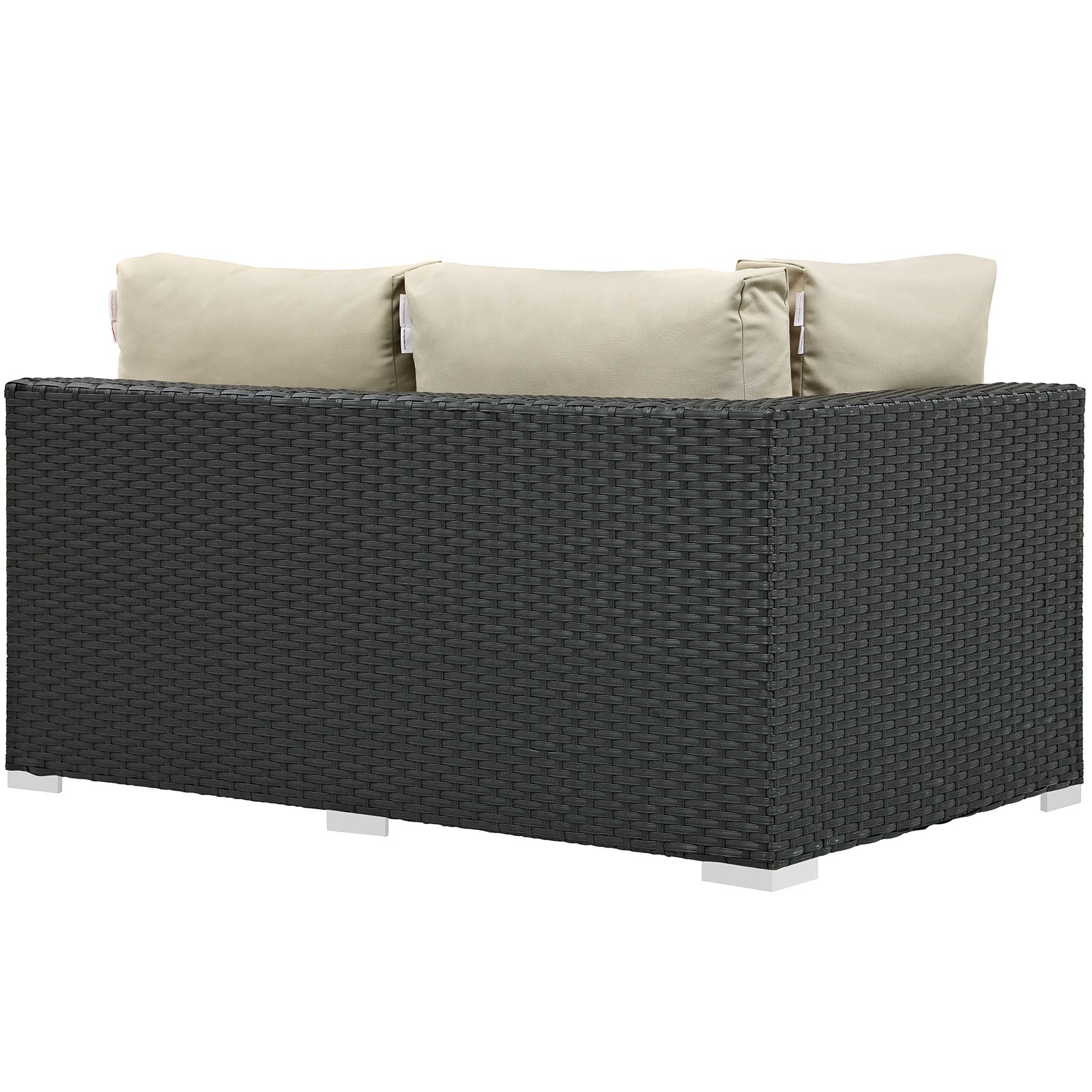 Sojourn Outdoor Patio Sunbrella® Left Arm Loveseat by Modway