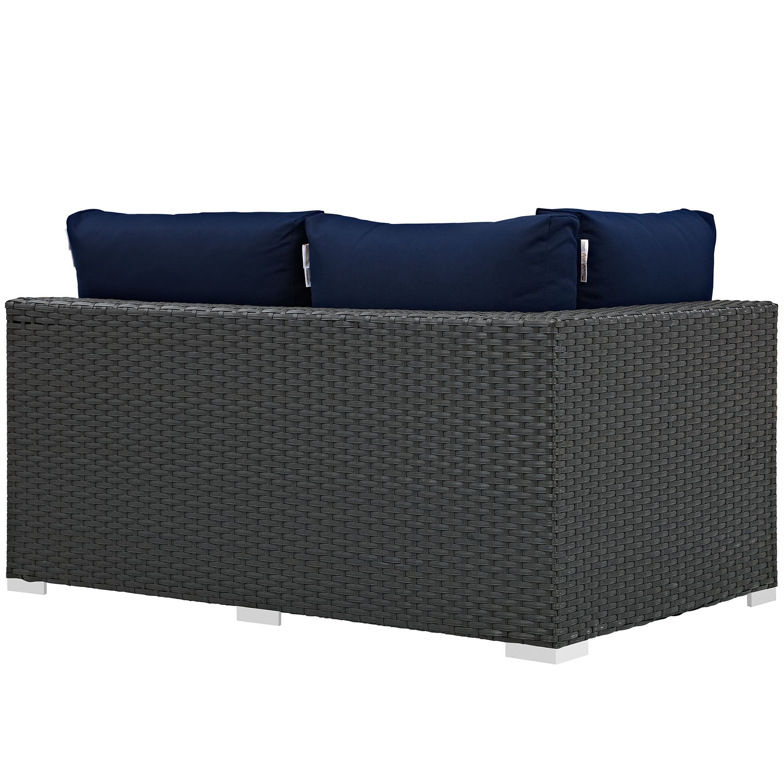 Sojourn Outdoor Patio Sunbrella® Left Arm Loveseat by Modway