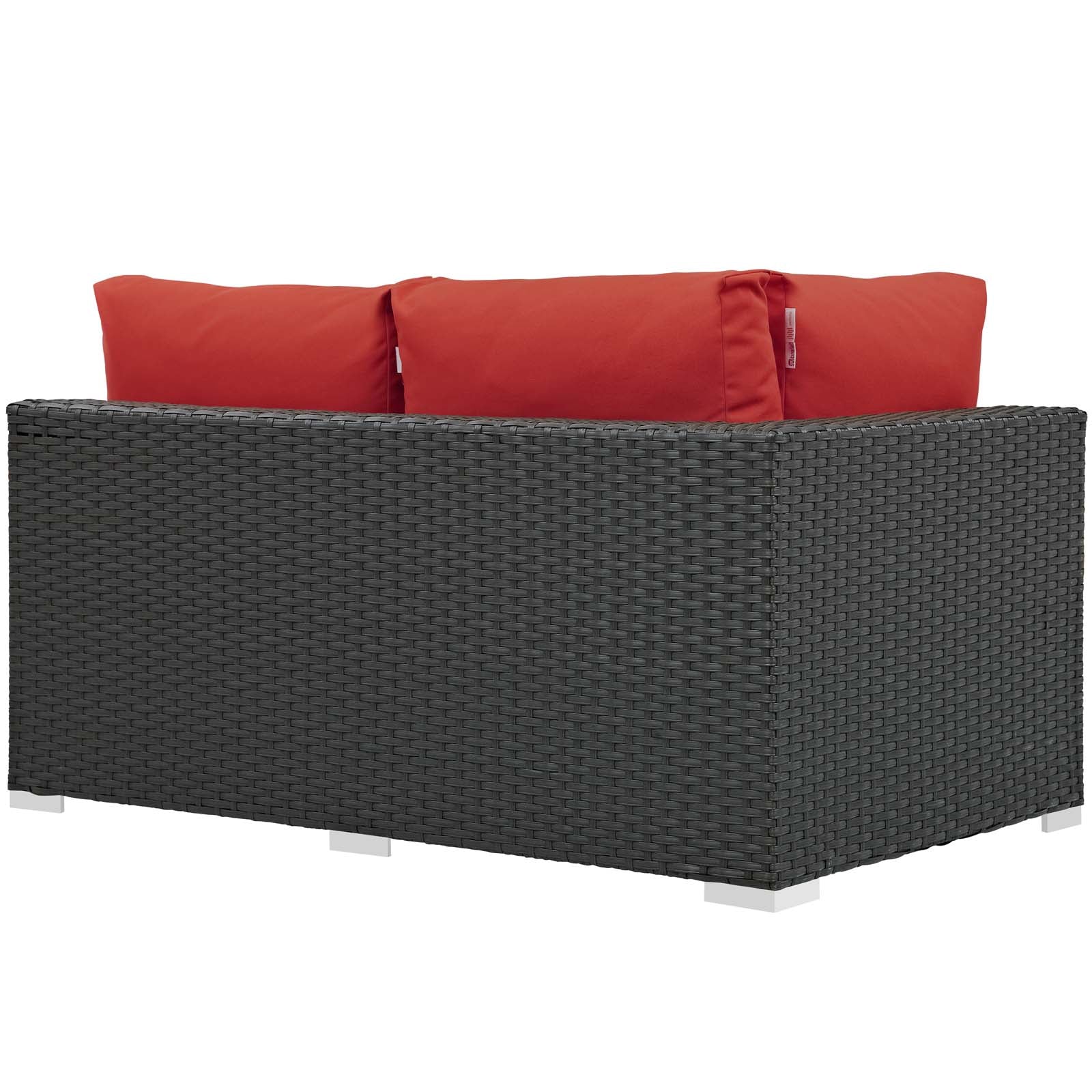 Sojourn Outdoor Patio Sunbrella® Left Arm Loveseat by Modway