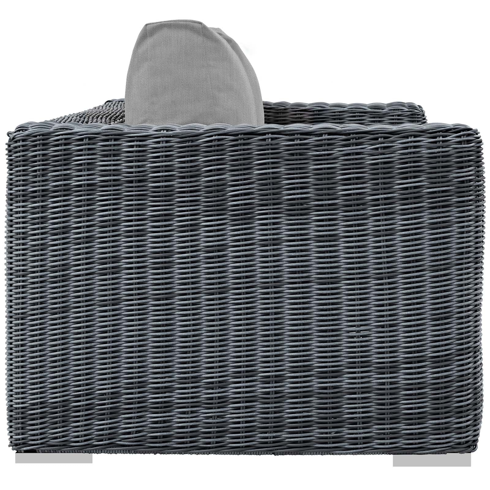 Summon Outdoor Patio Sunbrella® Loveseat by Modway