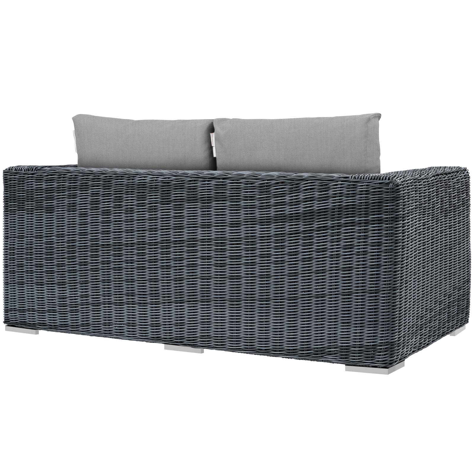 Summon Outdoor Patio Sunbrella® Loveseat by Modway