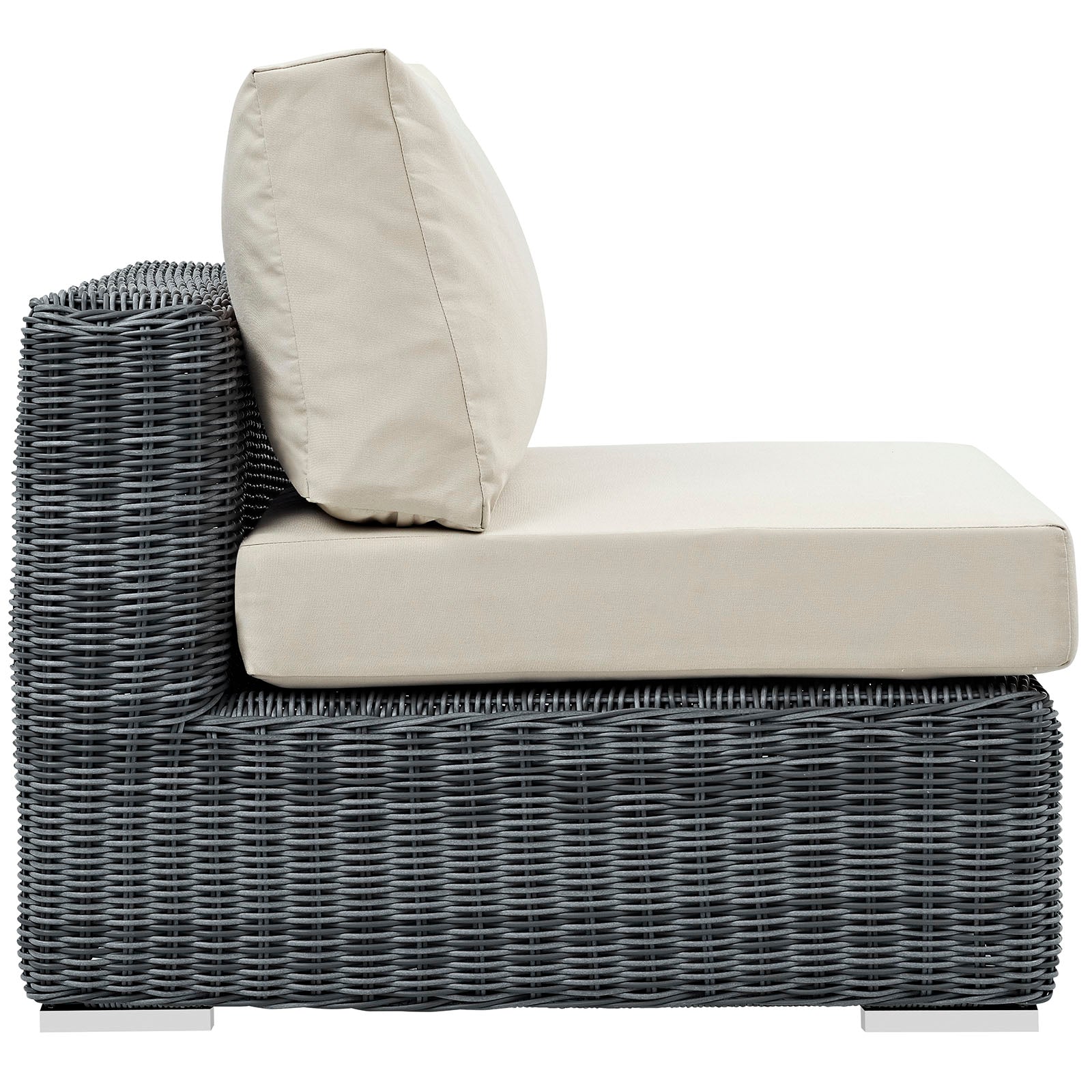 Summon Outdoor Patio Sunbrella® Armless by Modway