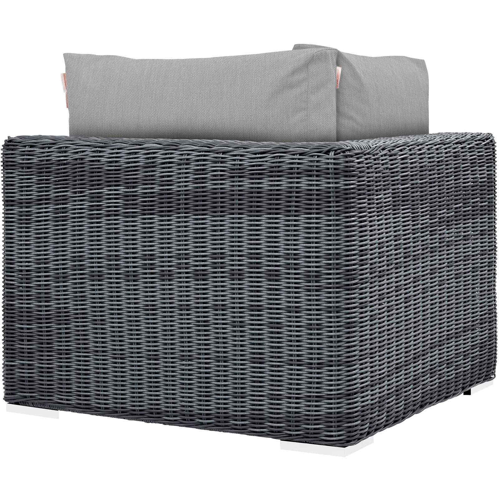 Summon Outdoor Patio Sunbrella® Corner by Modway