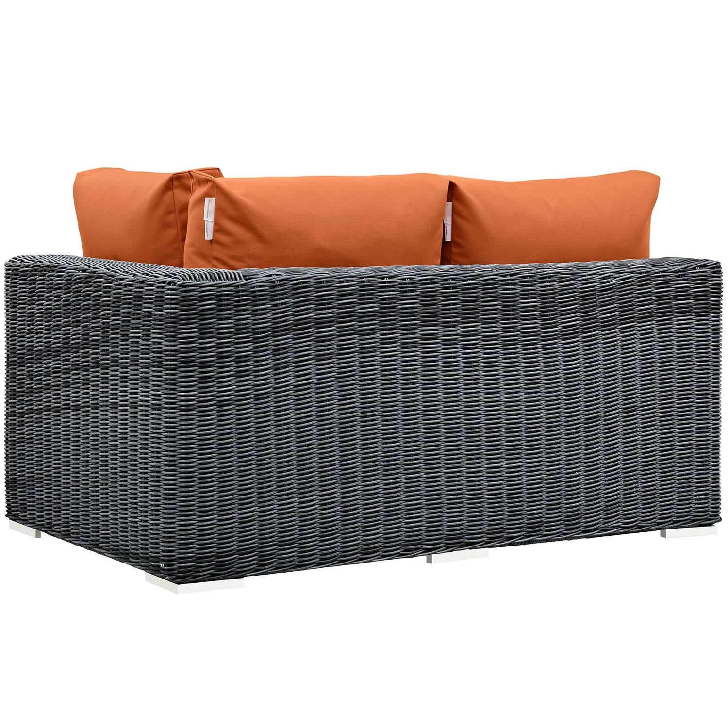 Summon Outdoor Patio Sunbrella® Right Arm Loveseat by Modway