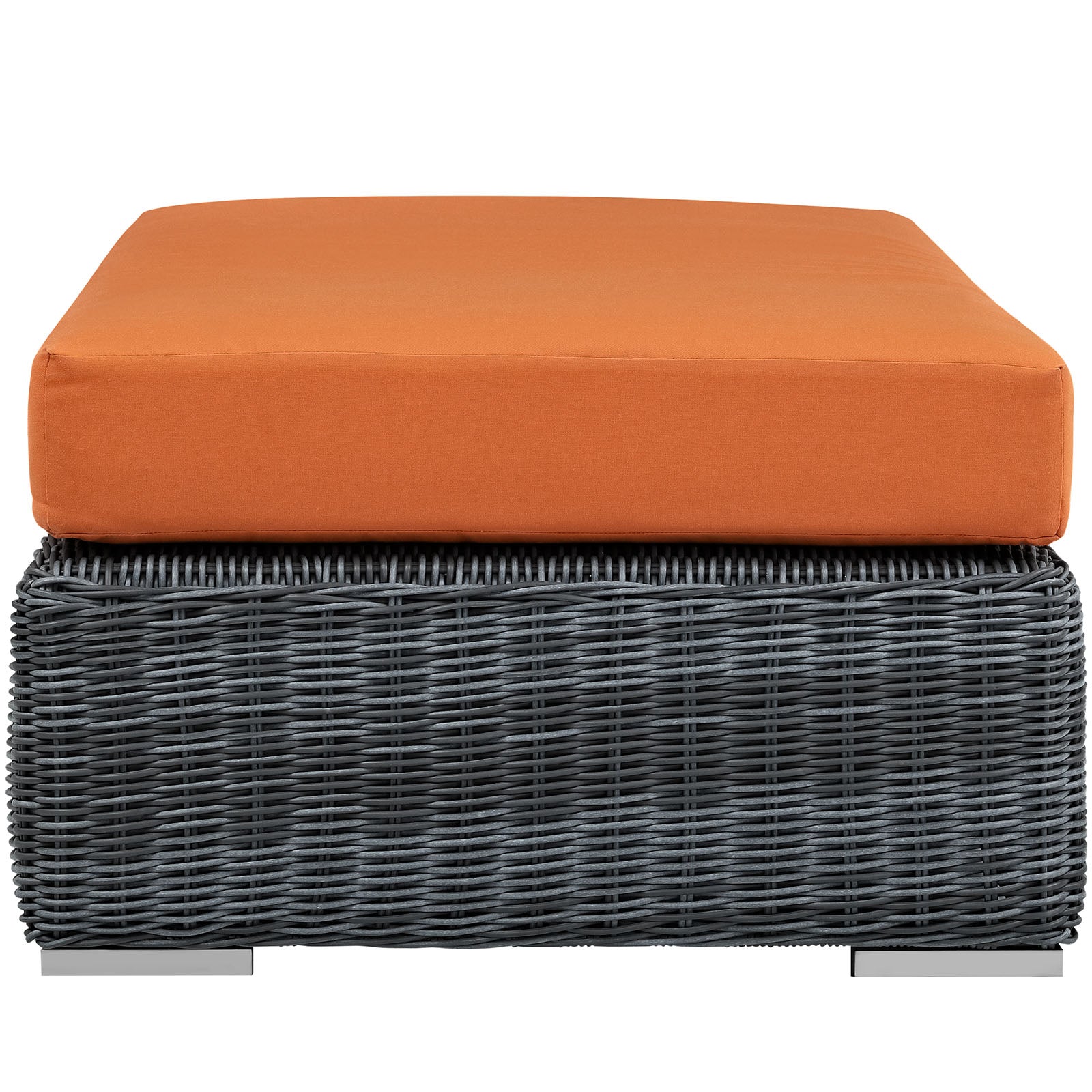 Summon Outdoor Patio Sunbrella® Rectangle Ottoman by Modway