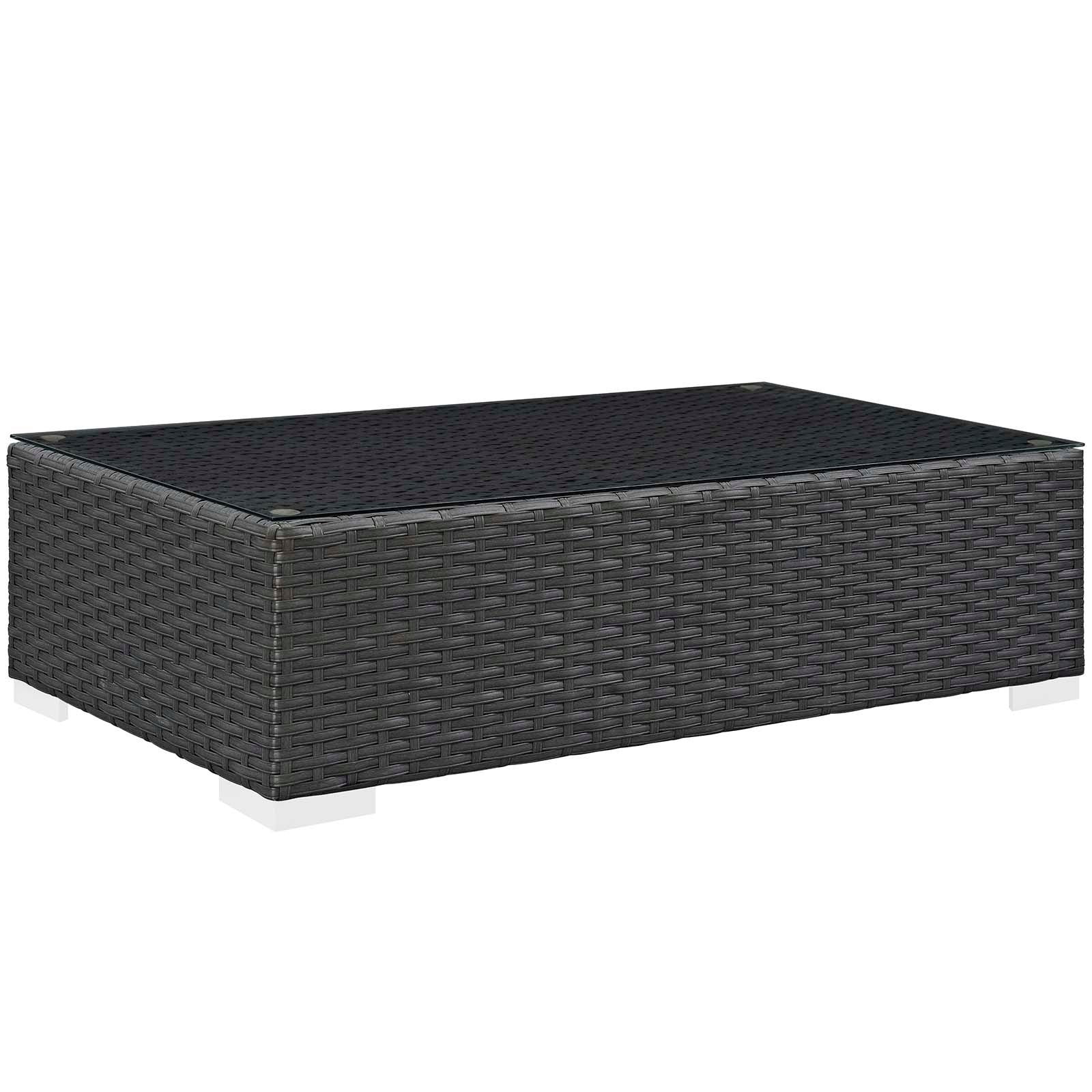 Sojourn 10 Piece Outdoor Patio Sunbrella® Sectional Set by Modway